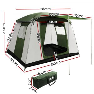 Alternative view of 6 Person Cabin Tent