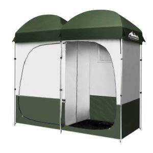 Double Shower/Toilet Tent