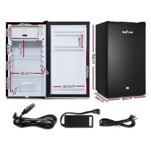 Alternative view of 95L Portable Upright Fridge