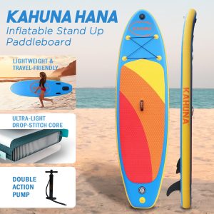 Alternative view of Kahuna Hana 10ft Inflatable SUP with Accessories