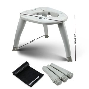 Alternative view of Folding Camp Toilet