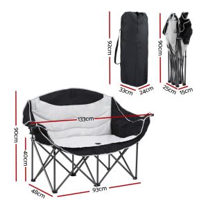 Alternative view of Double Folding Camp Chair