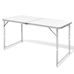 Aluminium Height Adjustable Camp Table