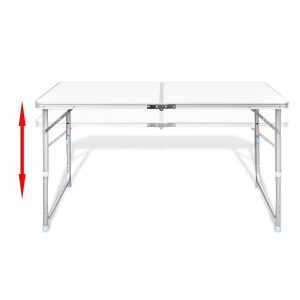 Alternative view of Aluminium Height Adjustable Camp Table