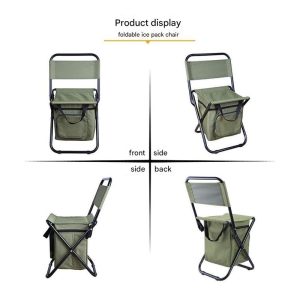 Alternative view of Foldable Camping Chair with Cooler Bag