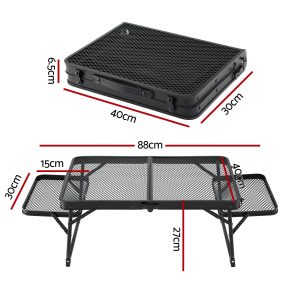 Alternative view of Compact Lightweight Mesh Camp Table